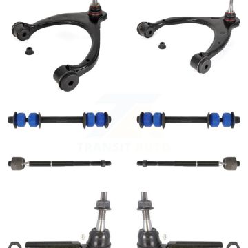 Front Control Arm Ball Joint Tie Rod End Link Kit (8Pc) For GMC Chevrolet Sierra 1500 XL KTR-104137