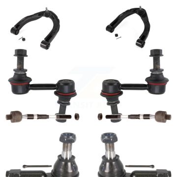 Front Control Arm And Ball Joint Tie Rod End Link Kit (8Pc) For Nissan Pathfinder Armada KTR-104140