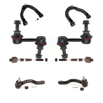 Front Control Arm Ball Joint Tie Rod End Link Kit (8Pc) For Nissan TITAN Armada INFINITI KTR-104147