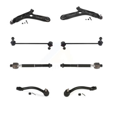 Front Suspension Control Arm And Ball Joint Tie Rod End Link Kit (8Pc) For Kia Soul EV KTR-104151