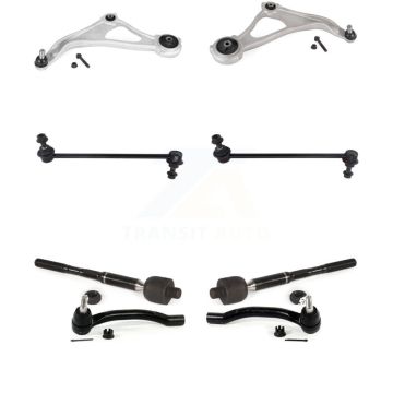Front Control Arm Ball Joint Assembly Tie Rod End Link Kit (8Pc) For Nissan Altima Maxima KTR-104153