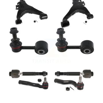 Front Control Arm And Ball Joint Tie Rod End Bar Link Kit (8Pc) For Toyota Tundra Sequoia KTR-104447