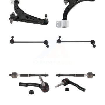 Front Control Arm Ball Joint Assembly Tie Rod End Link Kit (8Pc) For Chevrolet Cruze Volt KTR-104448