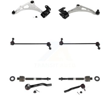 Front Control Arm And Ball Joint Tie Rod End Bar Link Kit (8Pc) For Honda Pilot Acura MDX KTR-104456
