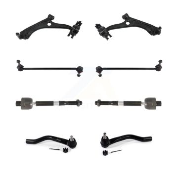 Front Suspension Control Arm And Ball Joint Tie Rod End Link Kit (8Pc) For Honda Civic KTR-104465