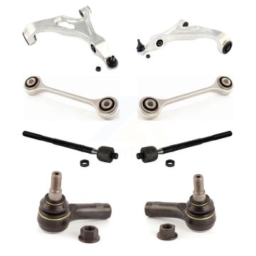 Front Suspension Control Arm & Ball Joint Tie Rod End Link Kit (8Pc) For Porsche Cayenne KTR-104471