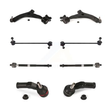 Front Control Arm And Ball Joint Tie Rod End Bar Link Kit (8Pc) For Volvo C30 S40 C70 V50 KTR-104472