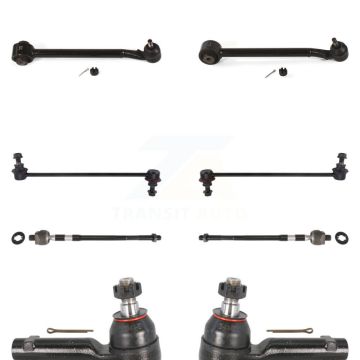 Front Control Arm And Ball Joint Tie Rod End Bar Link Kit (8Pc) For Hyundai Genesis Coupe KTR-104477