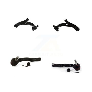 Front Suspension Control Arm Assembly And Tie Rod End Kit For 2014-2018 Mazda 3 Sport KTR-104489