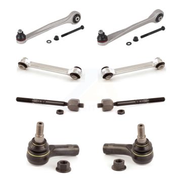 Front Suspension Control Arm And Ball Joint Tie Rod End Link Kit (8Pc) For 2015 Audi S4 KTR-104553