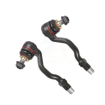 Front Outer Steering Tie Rod End Pair For BMW X5 X3 X6 KTR-104587