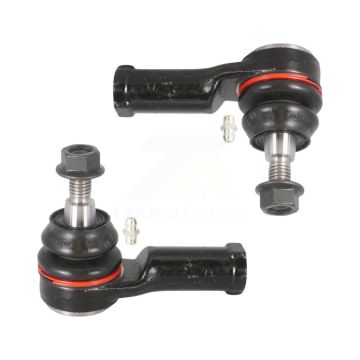 Front Outer Steering Tie Rod End Pair For 2010-2013 Ford Transit Connect KTR-104592