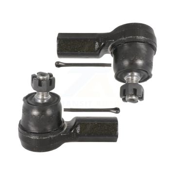 Front Outer Steering Tie Rod End Pair For Honda Civic CR-V Acura EL KTR-104630
