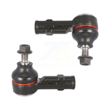 Front Outer Steering Tie Rod End Pair For Ford Focus KTR-104686