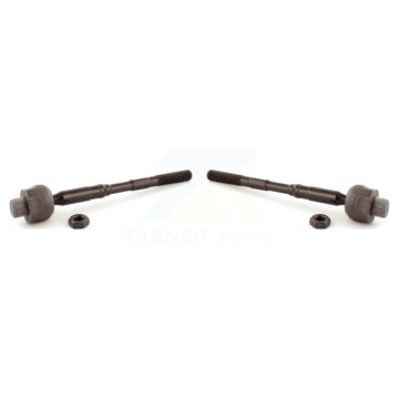 Front Inner Steering Tie Rod End Pair For Nissan Rogue Select KTR-104761