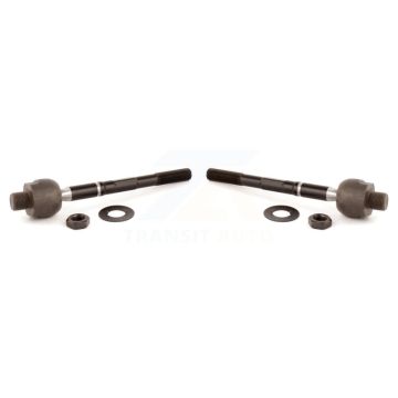 Front Inner Steering Tie Rod End Pair For Honda Pilot Acura MDX KTR-104838