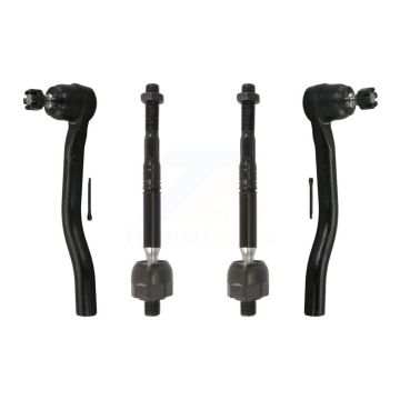 Front Outer & Inner Steering Tie Rod End Kit For Honda Accord KTR-104955
