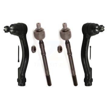 Front Outer & Inner Steering Tie Rod End Kit For Hyundai Tucson Kia Sportage KTR-104956