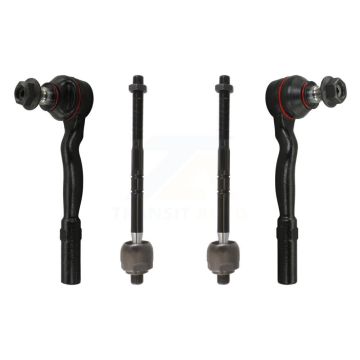 Front Outer & Inner Tie Rod End Kit For Mercedes-Benz E320 E350 E500 CLS550 CLS500 E550 KTR-104957