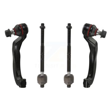 Front Outer & Inner Steering Tie Rod End Kit For 2004-2005 Mercedes-Benz E320 AWD KTR-104958