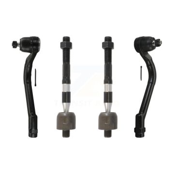 Front Outer & Inner Steering Tie Rod End Kit For Hyundai Sonata Kia Optima Cadenza Azera KTR-104959