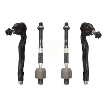 Front Outer & Inner Steering Tie Rod End Kit For 2001-2005 BMW 325xi 330xi KTR-104962