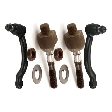 Front Outer & Inner Steering Tie Rod End Kit For 2004-2008 Acura TL KTR-104964