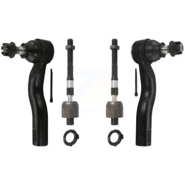 Front Outer & Inner Tie Rod End Kit For Ford Fusion Mazda 6 Lincoln MKZ Zephyr Mercury KTR-104967