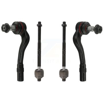 Front Outer & Inner Tie Rod End Kit For Mercedes-Benz C230 C240 C280 CLK350 CLK320 C320 KTR-104969