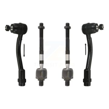 Front Outer & Inner Steering Tie Rod End Kit For Hyundai Accent KTR-104972