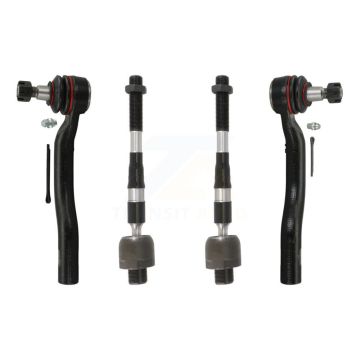 Front Outer & Inner Steering Tie Rod End Kit For Ford Edge Lincoln MKX KTR-104978