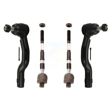 Front Outer & Inner Tie Rod End Kit For Nissan TITAN Armada INFINITI QX80 QX56 Pathfinder KTR-104985