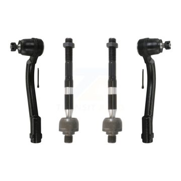 Front Outer & Inner Steering Tie Rod End Kit For Kia Rondo Optima Magentis KTR-104990