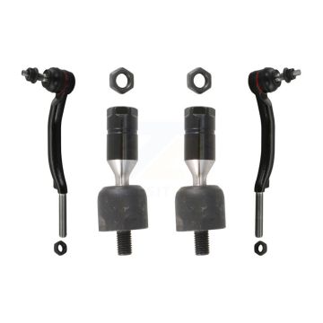 Front Outer & Inner Steering Tie Rod End Kit For 2004-2009 Cadillac SRX KTR-104993