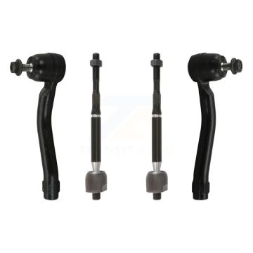 Front Outer & Inner Steering Tie Rod End Kit For Nissan Micra Versa Note KTR-104995