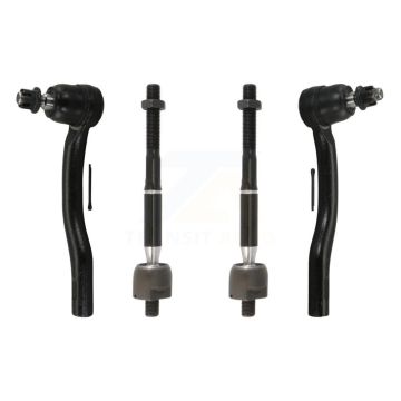 Front Outer & Inner Steering Tie Rod End Kit For 2007-2012 Mazda CX-7 KTR-104998