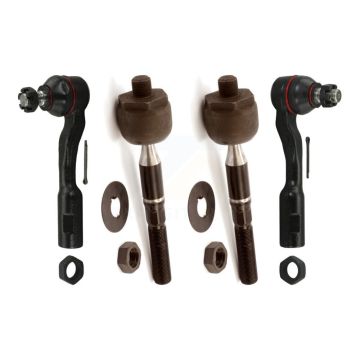 Front Outer & Inner Steering Tie Rod End Kit For Toyota Tundra Sequoia KTR-104999