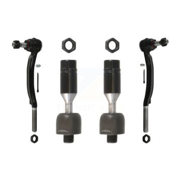 Front Outer & Inner Tie Rod End Kit For Chevrolet GMC Trailblazer Envoy XL EXT SSR Buick KTR-105001