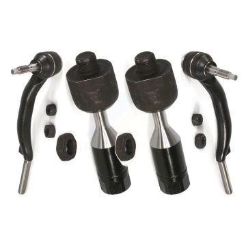Front Outer & Inner Tie Rod End Kit For GMC Envoy Chevrolet Trailblazer Oldsmobile XL EXT KTR-105002