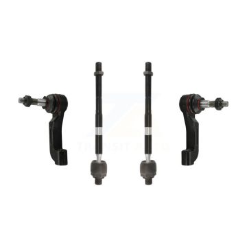 Front Outer & Inner Steering Tie Rod End Kit For 2007 Dodge Nitro KTR-105004