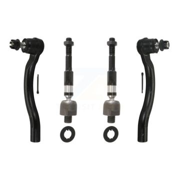 Front Outer & Inner Steering Tie Rod End Kit For 2006-2011 Honda Civic 1.8L KTR-105010