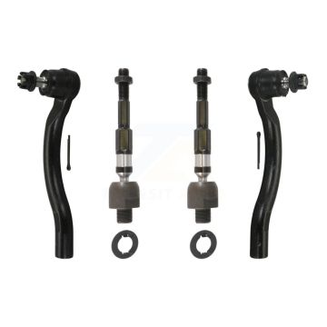 Front Outer & Inner Steering Tie Rod End Kit For 2006-2011 Honda Civic Acura CSX KTR-105011