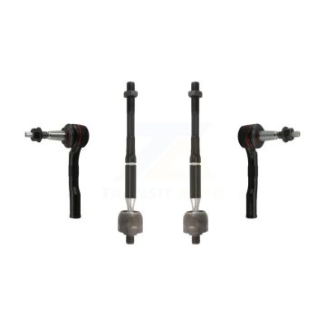 Front Outer & Inner Steering Tie Rod End Kit For 2016-2019 Chevrolet Cruze Volt KTR-105015