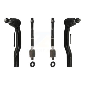 Front Outer & Inner Steering Tie Rod End Kit For 2002-2003 Toyota Camry Lexus ES300 KTR-105033