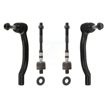 Front Outer & Inner Steering Tie Rod End Kit For Nissan Altima KTR-105034