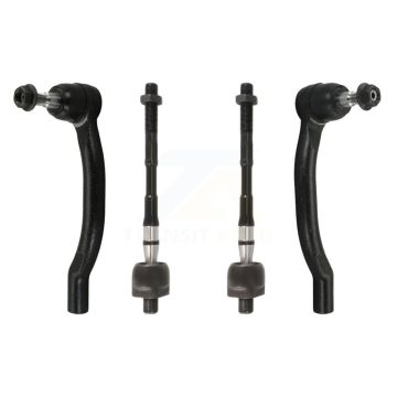 Front Outer & Inner Steering Tie Rod End Kit For 2009-2014 Nissan Maxima KTR-105035