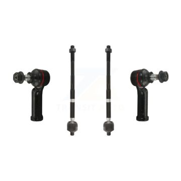 Front Outer & Inner Steering Tie Rod End Kit For Ford Fiesta KTR-105040