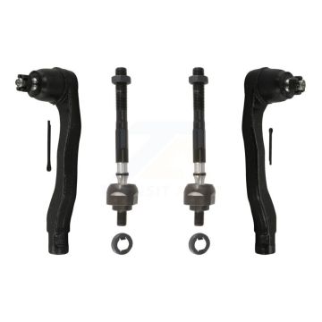 Front Outer & Inner Steering Tie Rod End Kit For Honda Civic Acura EL del Sol Integra KTR-105047