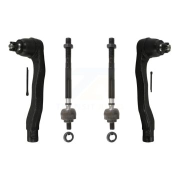 Front Outer & Inner Steering Tie Rod End Kit For 1997-2001 Honda CR-V KTR-105048