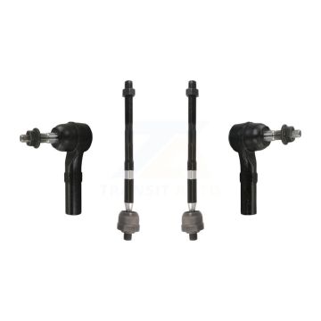 Front Outer & Inner Steering Tie Rod End Kit For Jeep Grand Cherokee Commander KTR-105049
